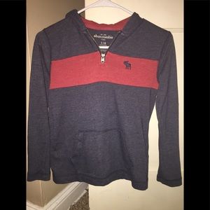Abercrombie pull over hoodie